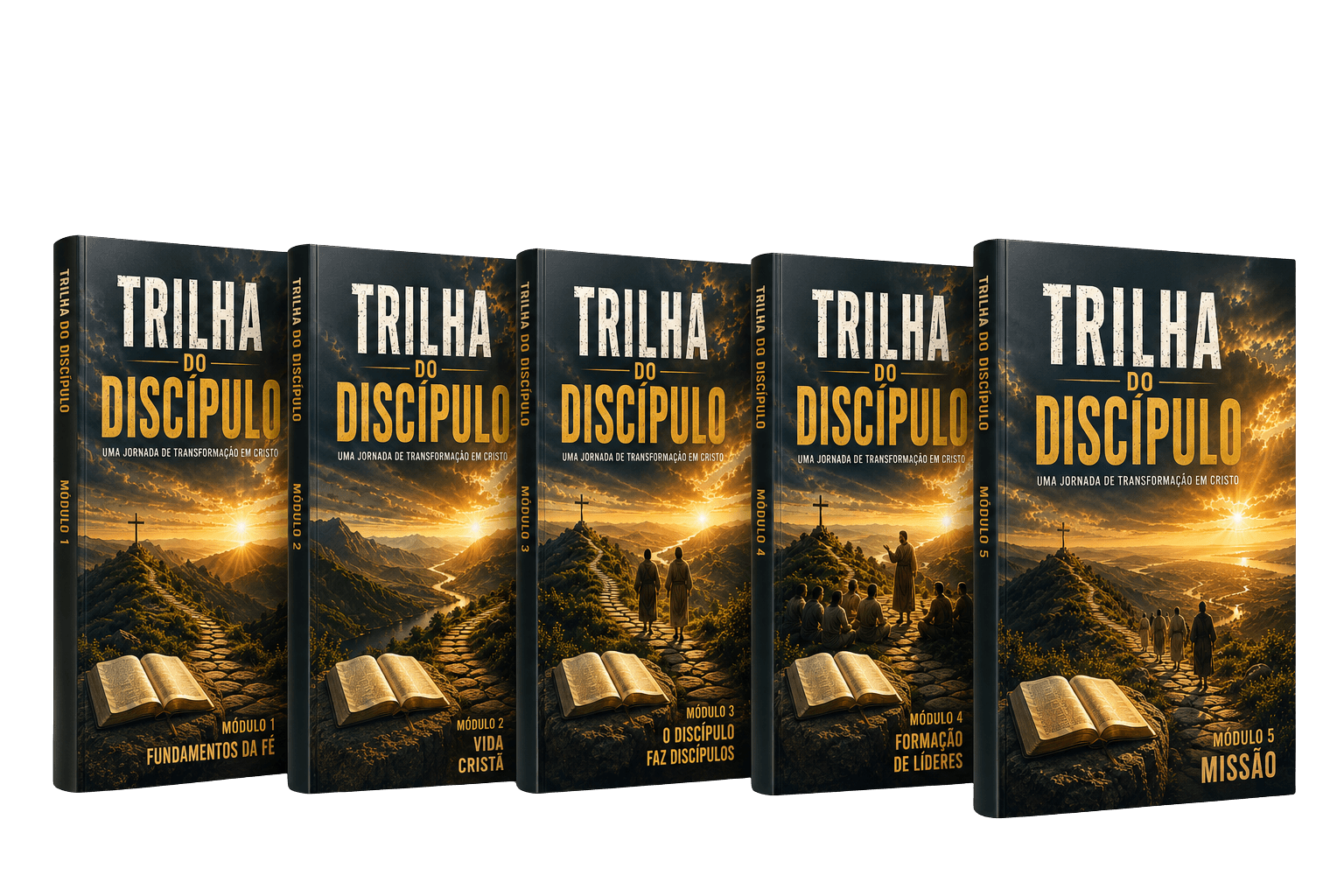 Coleção Trilha do Discípulo — 5 volumes